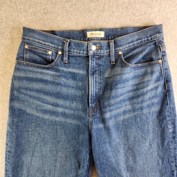 Madewell Jeans Womens 32 Blue The Perfect Vintage Straight Mayfield Wash - Picture 2 of 16